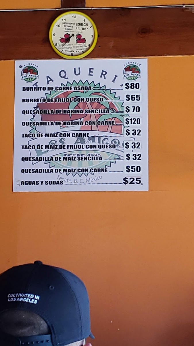 Taquería Los Amigos Menu - Image 5