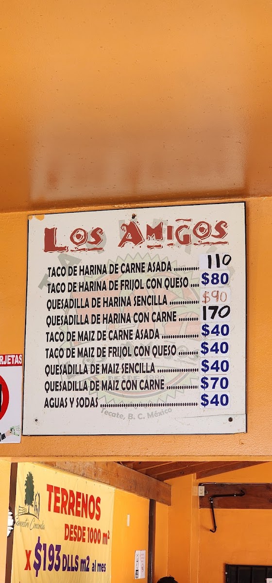 Taquería Los Amigos Menu - Image 6